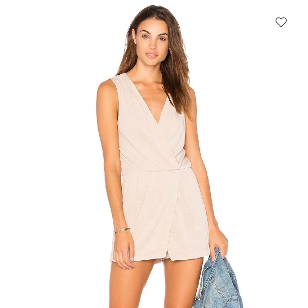 BCBGeneration Surplice Skirt Romper (Revolve)